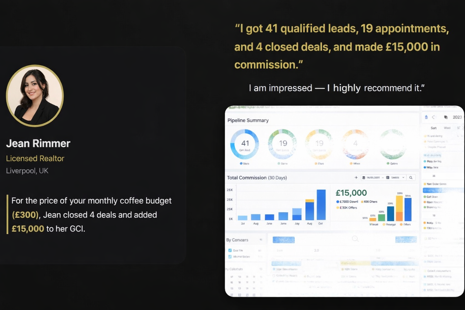 CRM pipeline screenshot